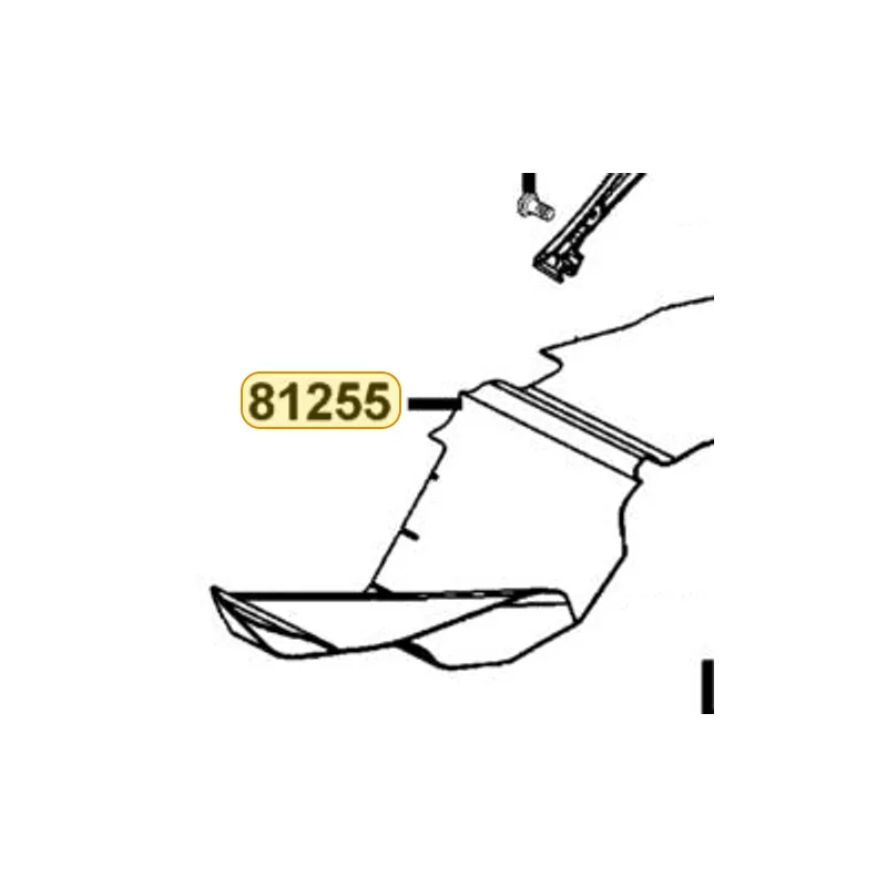 81255-KKE5-E00 BAG LUGGAGE — diagram cutout