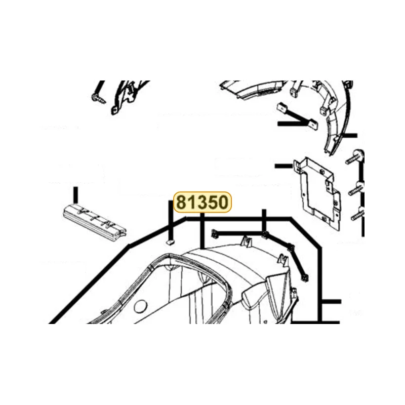 81350-KKE5-E01 BOX LUGGAGE UP — diagram cutout