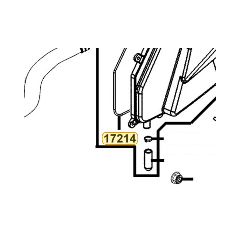 17214-KKE5-E00 SEAL AIR/C COVER — diagram cutout