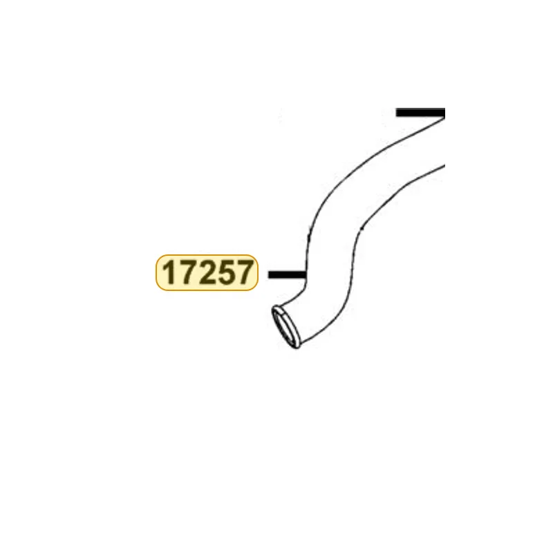 17257-KKE5-E00 DUCT CHAMBER — diagram cutout