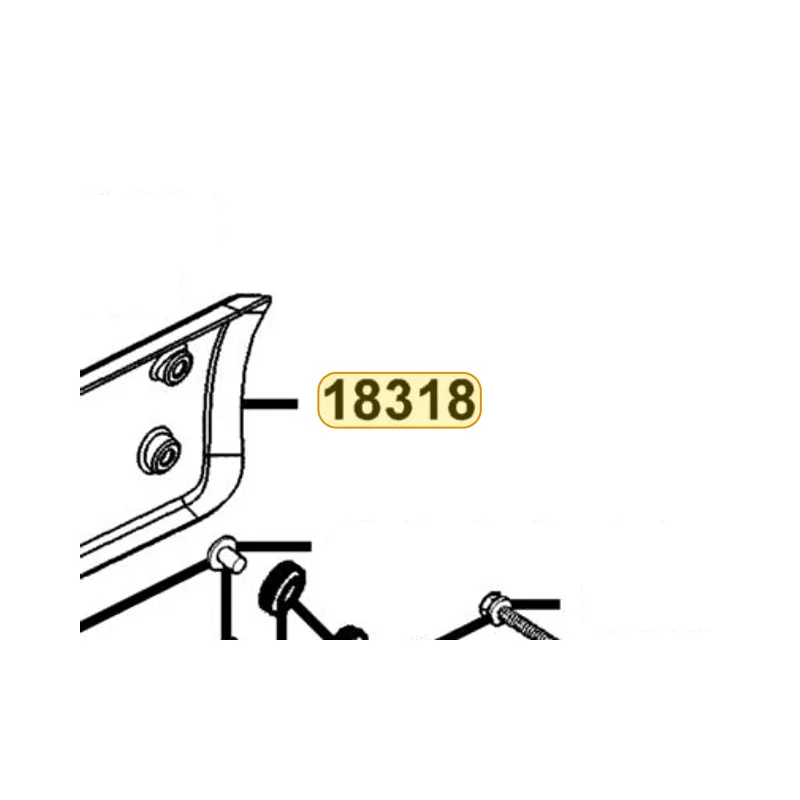 18318-KKE5-E00-HUP PROTECTOR COMP MUFFLER — diagram cutout
