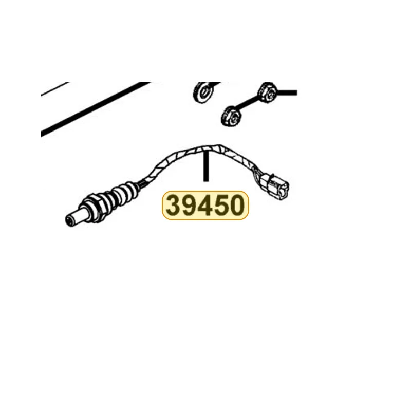 39450-LBF2-800 O2 SENSOR — diagram cutout