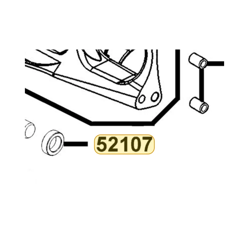 52107-KKE5-E01 COLLAR.RR FORK — diagram cutout