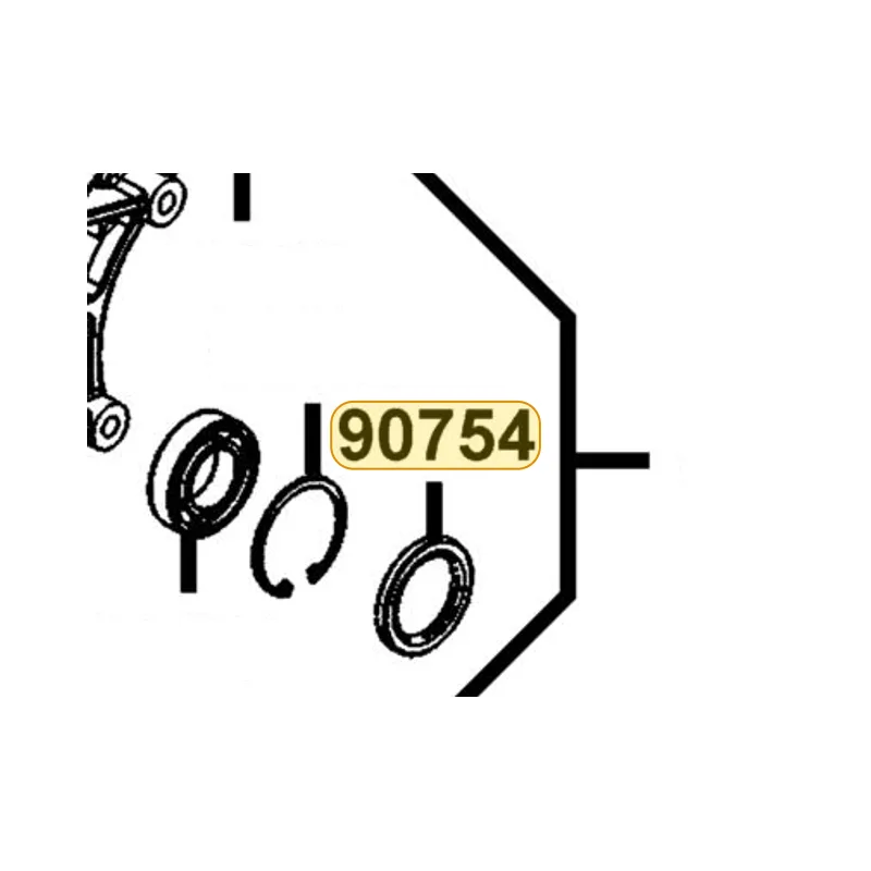 90754-KKE5-E00 DUST SEAL 35*47*5 — diagram cutout