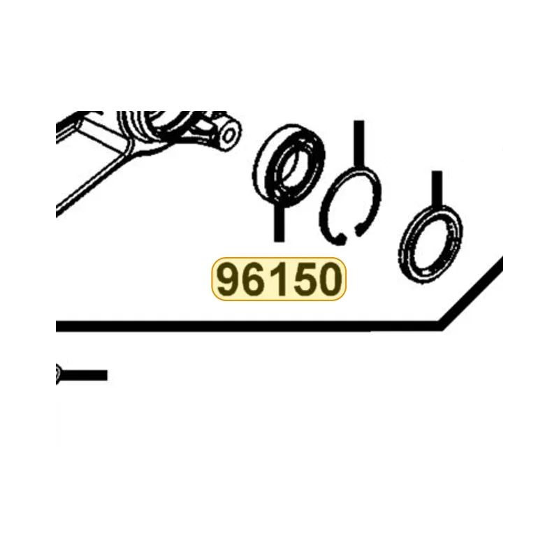 96150-60050-00 BEARING.BALL RADIAL 6005ZZ — diagram cutout