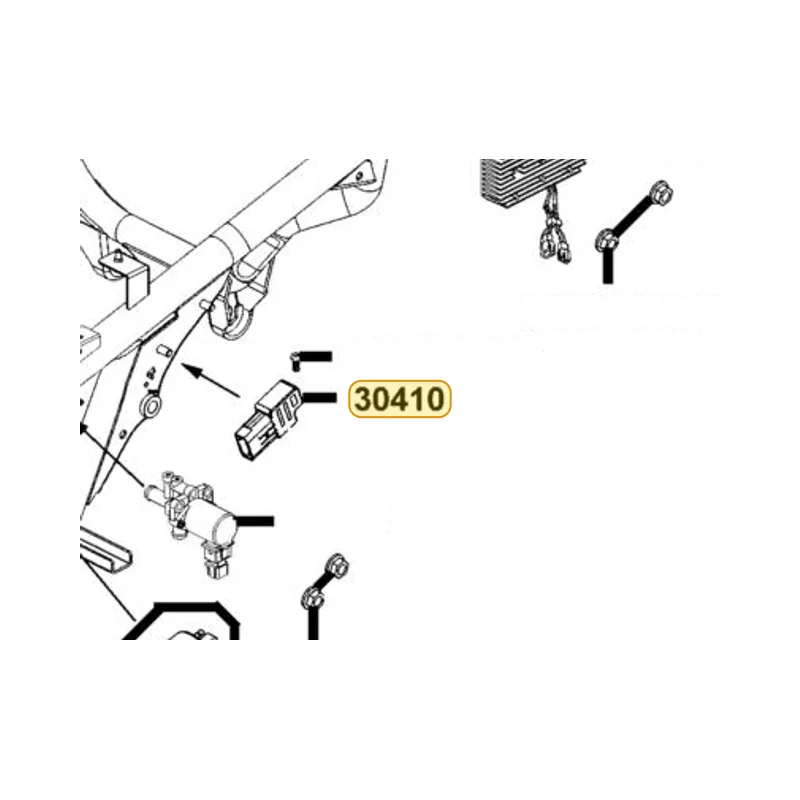 30410-LBF2-800 UNIT ASSY CDI — diagram cutout