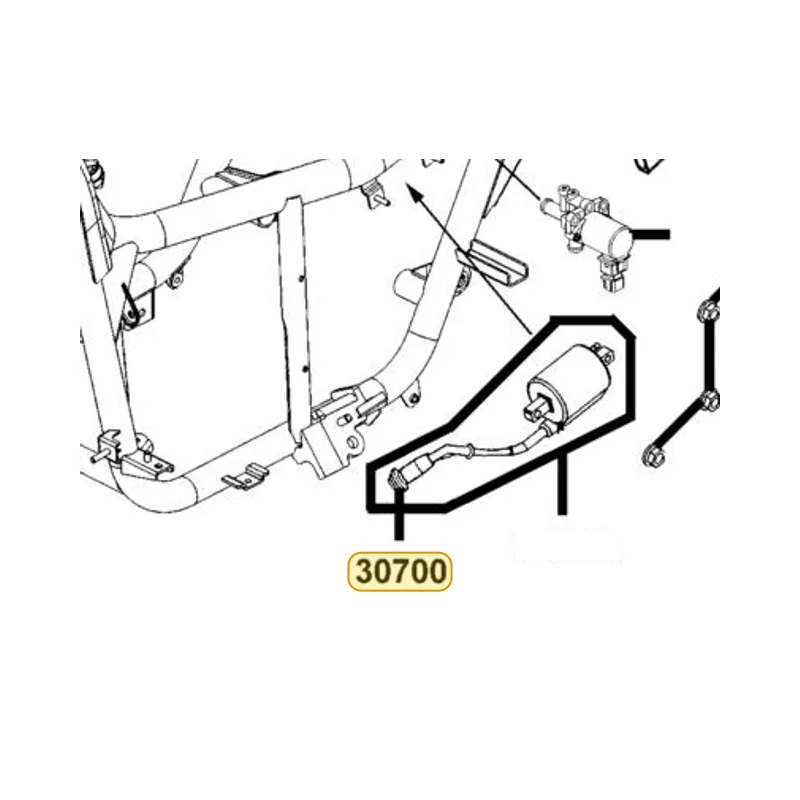 30700-KKE5-E00 CAP ASSY NOISE SUPPRESOR — diagram cutout