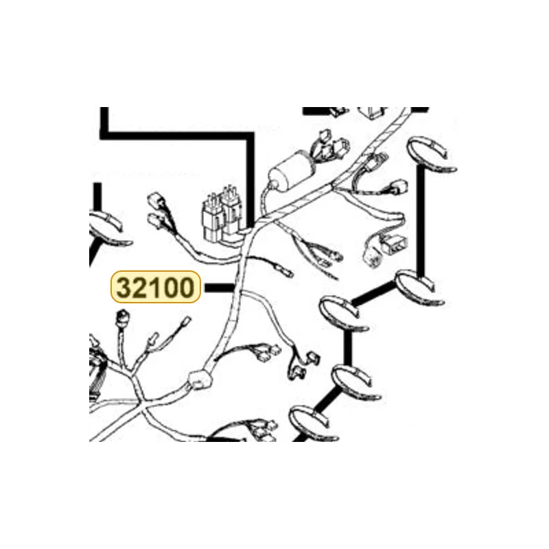 32100-KKE5-M30 HARNESS WIRE — diagram cutout