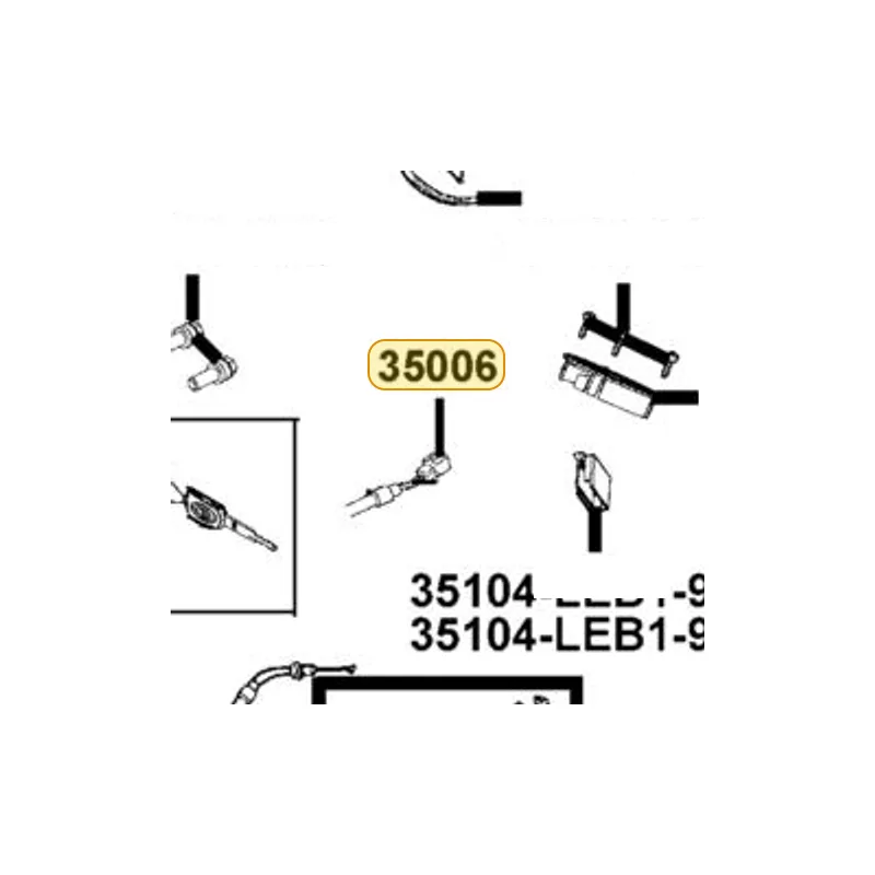 35006-KKE5-E00 HAZARD SW COMP — diagram cutout