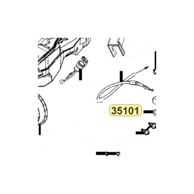 35101-KKE5-309 SW SET COMB & LOCK — diagram cutout