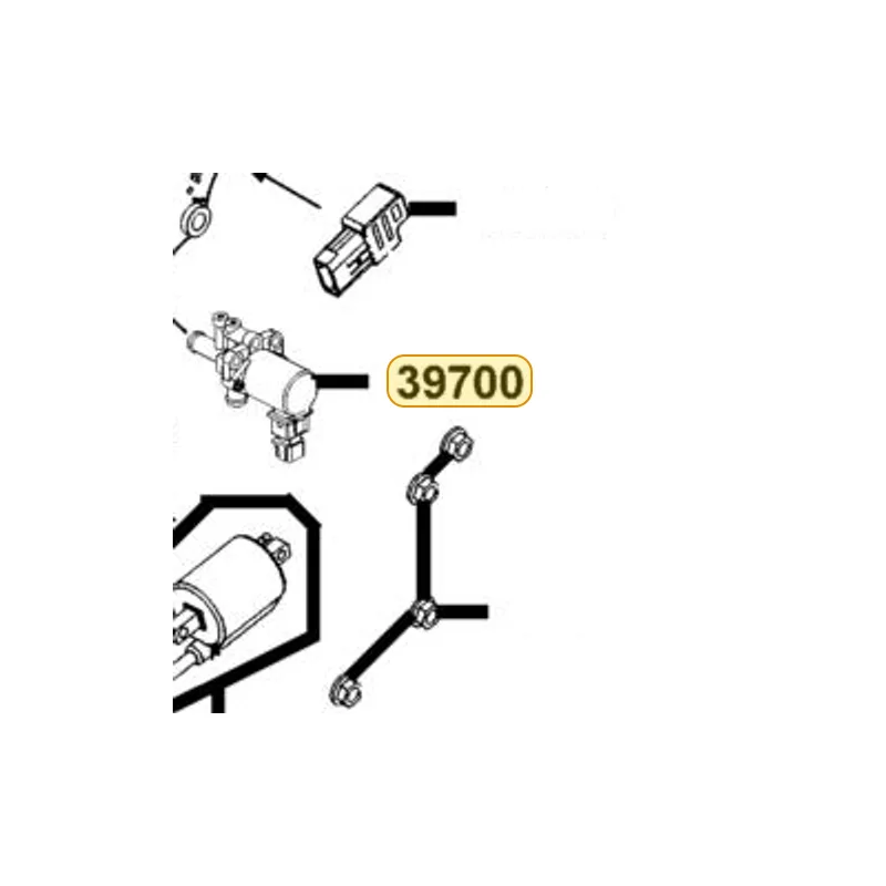 39700-KKE5-800 VALVE COMPL ISC — diagram cutout