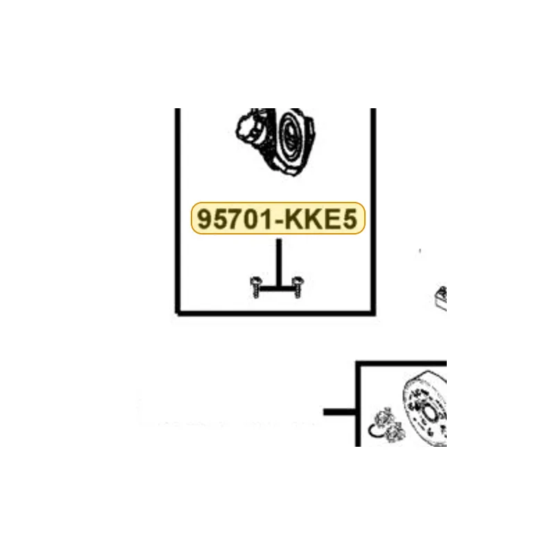95701-KKE5-305 SCREW M2*5 — diagram cutout