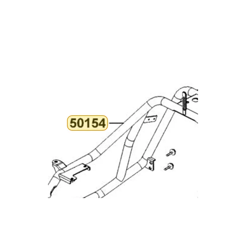 50154-KKE5-700 STAY RR CARRIER — diagram cutout