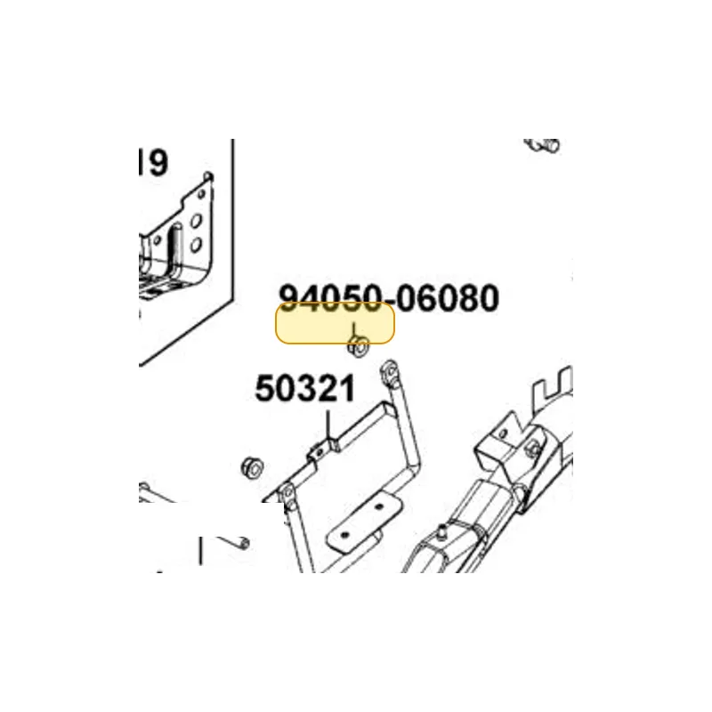 50321-KKE5-E00 STAY BATTERY CASE — diagram cutout