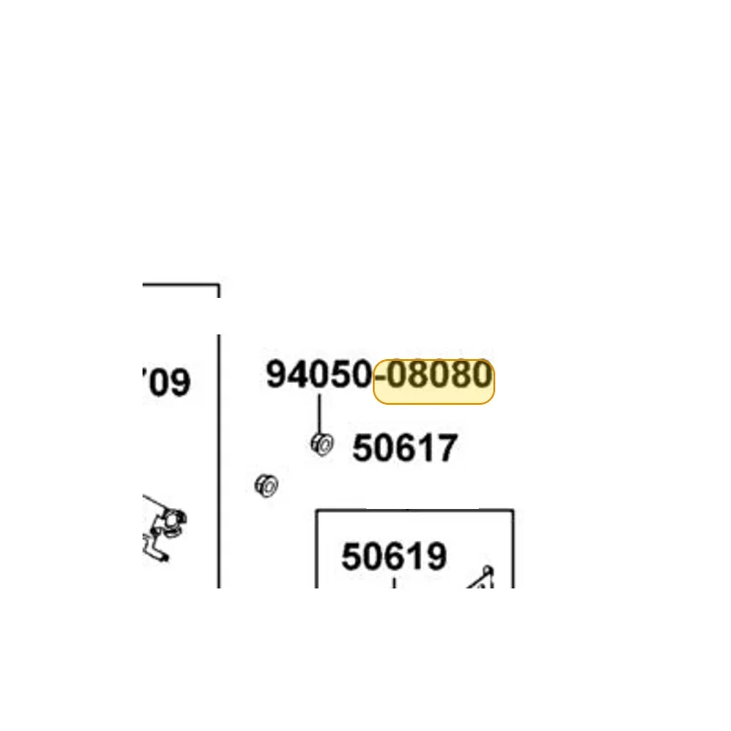 50617-KKE5-E00 BRKT R PILLION STEP — diagram cutout