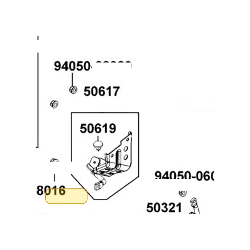50621-KKE5-E00 COLLAR & OSLASH 6*9 — diagram cutout
