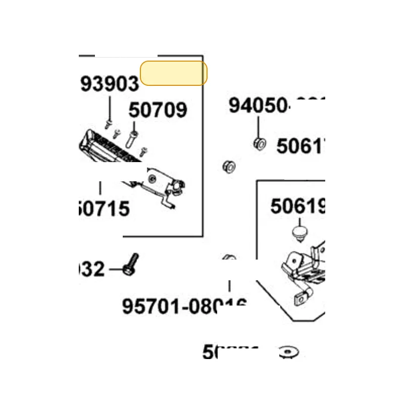 50709-KKE5-E10 BOLT SOCKET — diagram cutout