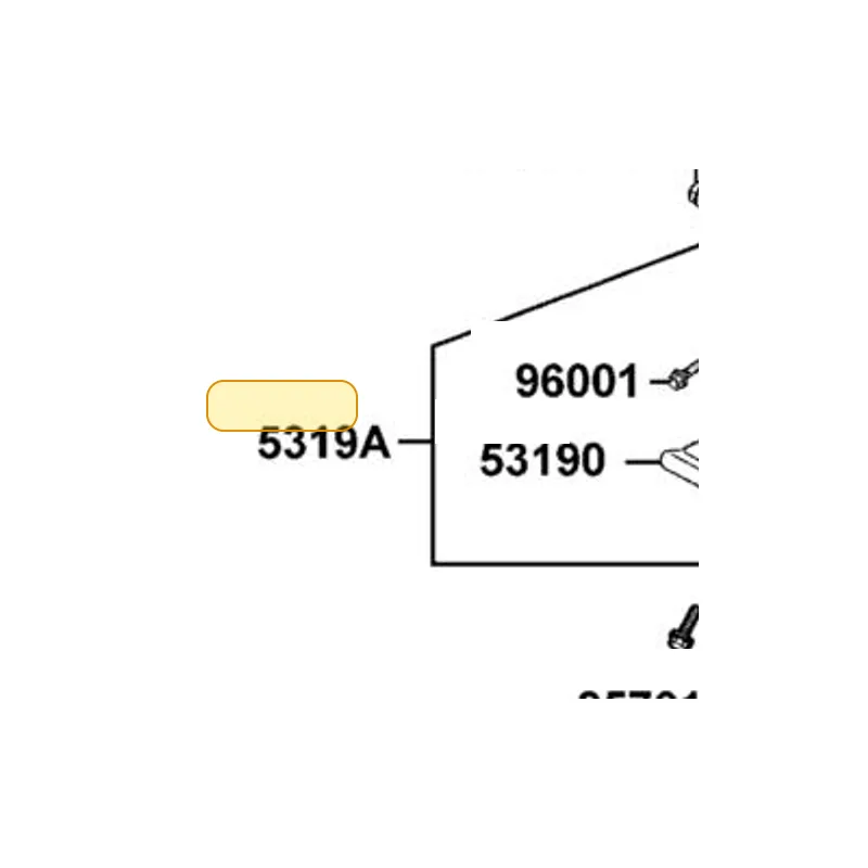 5319A-KKE5-E00 BRAKE ASSY PARKING — diagram cutout