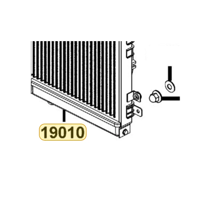 19010-KKE5-910 RADIATOR COMP. — diagram cutout