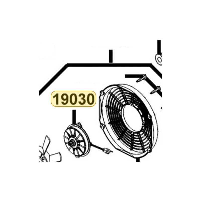 19030-KKE5-E01 MOTOR ASSY FAN — diagram cutout
