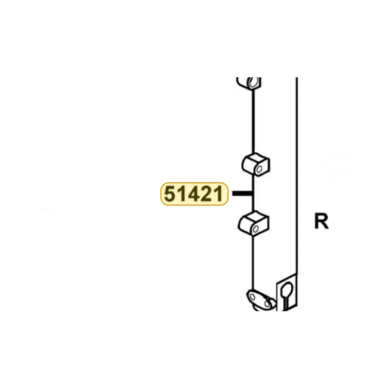 51421-KKE5-700-HJA BOTTOM CASE R — diagram cutout