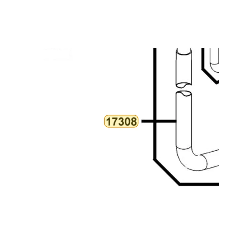 17308-KKE5-E00 TUBE ASSY CANISTER TO AIR — diagram cutout