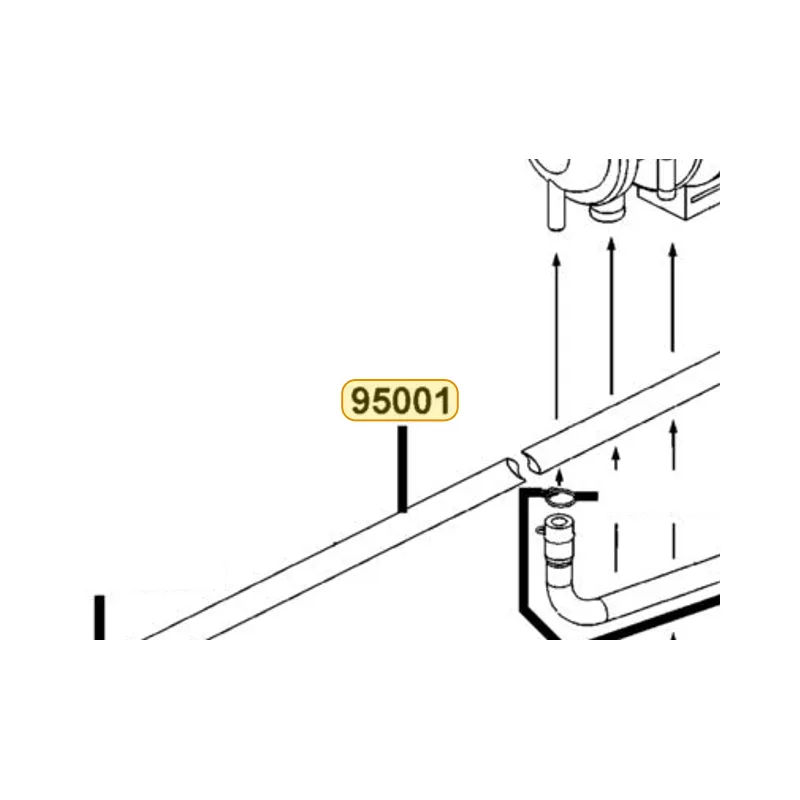 95001-45680-40 TUBE FUEL 4.5X680 — diagram cutout