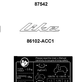 86102-ACC1-E10-T01 EMB K-LOGO 28.5MM — diagram cutout