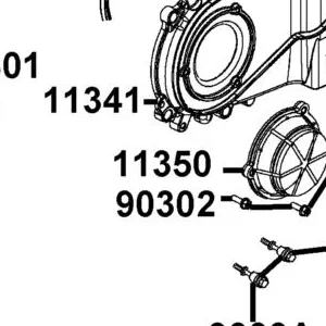11350-AEB9-E00 "ELEMENT COMP., L COVER" — diagram cutout