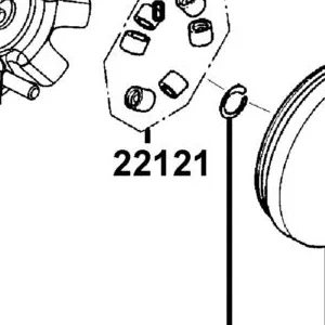 22121-LFC4-315 ROLLER SET WEIGHT (1SET:6PCS)13G*6 — diagram cutout