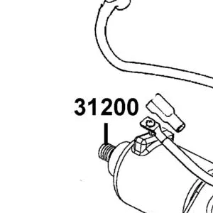 31200-AEB9-E00 MOTOR ASSY START — diagram cutout