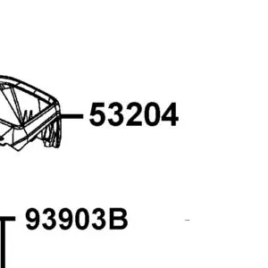 53204-AEB9-E00-85P COVER METER — diagram cutout