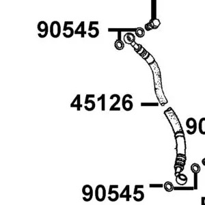 45126-AEB9-C00 HOSE ASSY FR BRK — diagram cutout