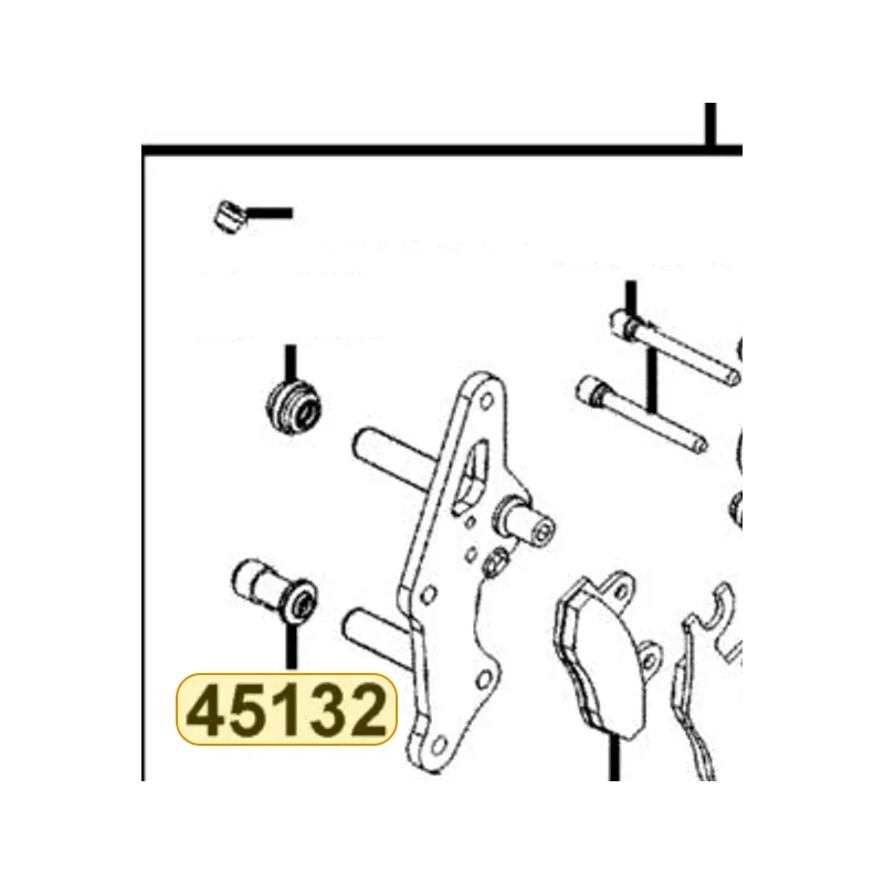 45132-1F66-C00 BUSH BOOT PIN — diagram cutout