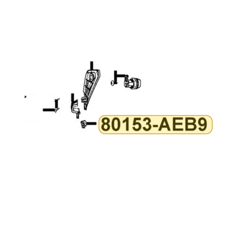 80153-AEB9-E00 "STAY, LID INNER BOX" — diagram cutout