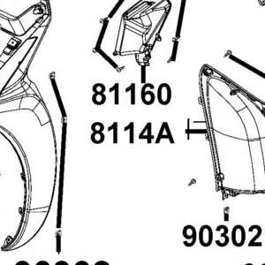 8114A-AEB9-E00-N1R LEG SHIELD LOW — diagram cutout