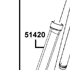 51420-AEB9-M30-HLA BOTTOM CASE RH — diagram cutout