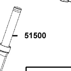 51500-AEB9-M30-HLA FORK ASSY LH FR — diagram cutout