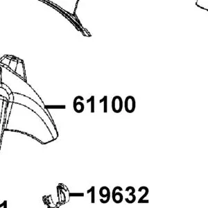 61100-AEB9-E00-BHP FENDER FR — diagram cutout