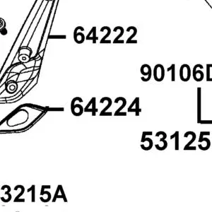 64224-AEB9-E00 "RUBBER L., HOLDER" — diagram cutout