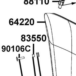 83550-AEB9-E00 COLLAR — diagram cutout
