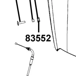 83552-AEB9-E00 DAMPER RUBBER — diagram cutout