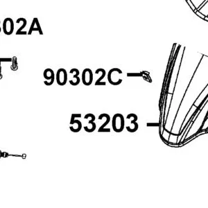 53203-AHJ2-E10-79P COVER METER FR — diagram cutout