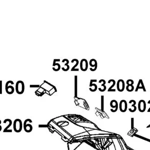 53209-ACC1-E10-79P COVER L SIDE HANDLE — diagram cutout