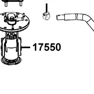 17550-AAB6-E15 FUEL PUMP ASSY — diagram cutout