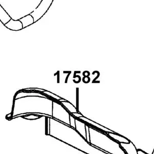 17582-AEB9-E00-N1R HEAT GUARD FUEL TANK — diagram cutout