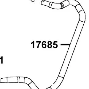 17685-AEB9-M30 "TUBE,FUEL" — diagram cutout