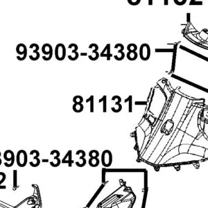 81131-AEB9-E00-26P LEG SHIELD — diagram cutout