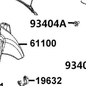 61100-AEB9-E00-79P FENDER FRONT — diagram cutout