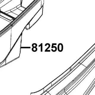 81250-AEB9-E00-N1R BOX LUGGAGE — diagram cutout